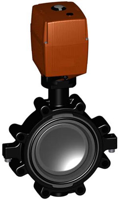 Electrically Actuated Butterfly Valve Type 142